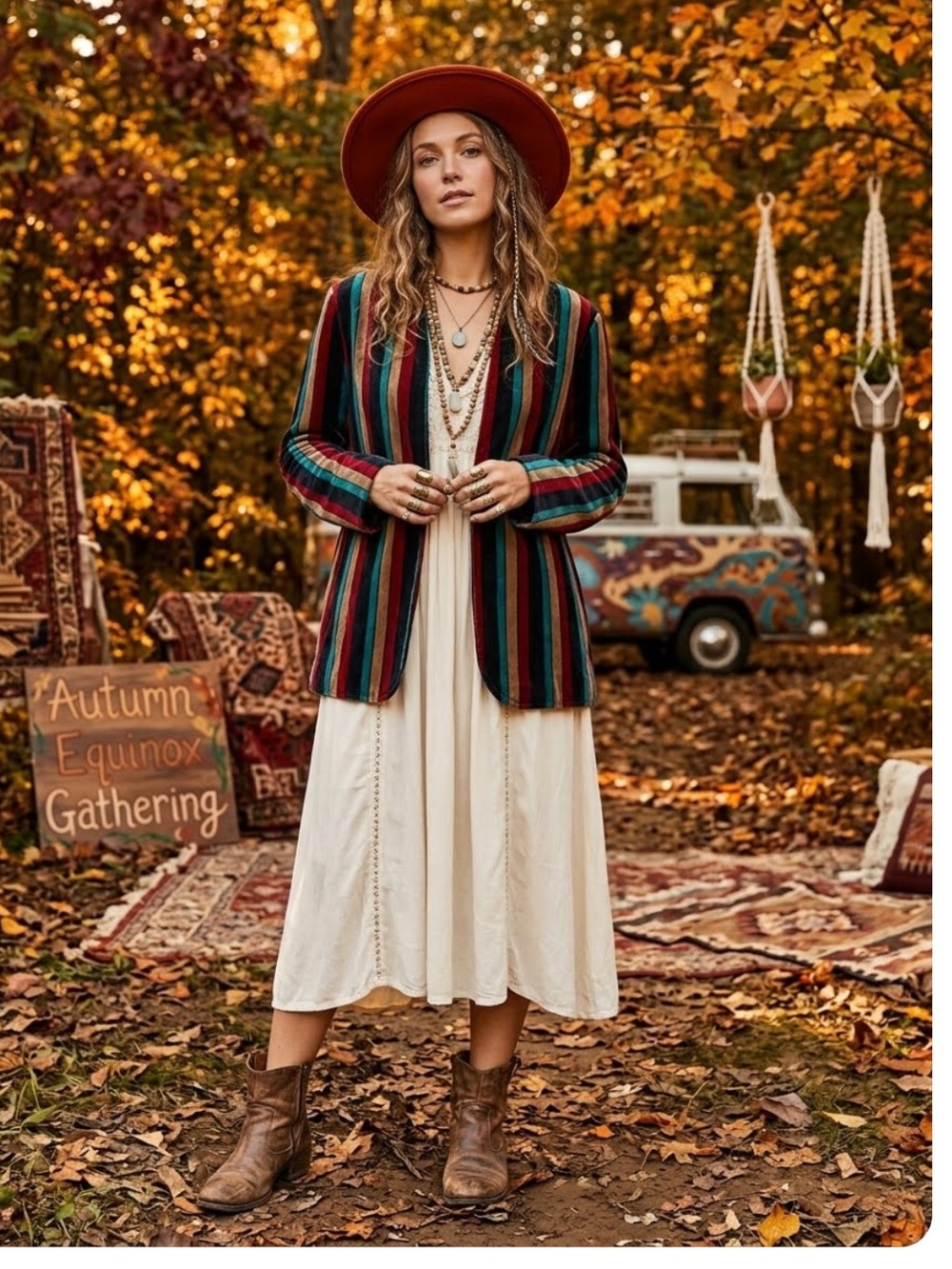 Rare-Vintage Velvet Stripe -Tan Jay Open Front Lined Blazer-SzLg-EUC-Stunning 🌸‌